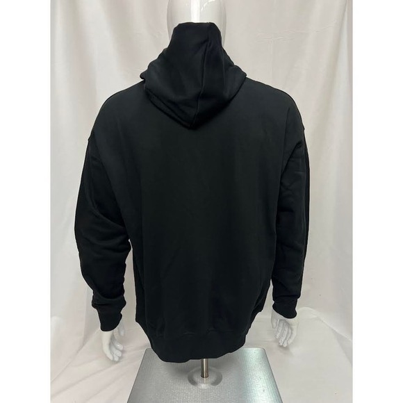 NWT! GYMSHARK MEN REST DAY ESSENTIALS HOODIE BLACK SMALL - Picture 3 of 6
